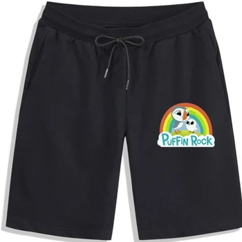 Новые детские молодежные шорты для мужчин с логотипом Puffin Rock, хлопковые шорты XPure с принтом для мужчин, летняя новинка