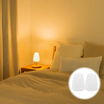 2шт абажура для ламп в стиле Кантри, Пластиковая лампа с отверстием 3 см, абажур для внутреннего освещения.